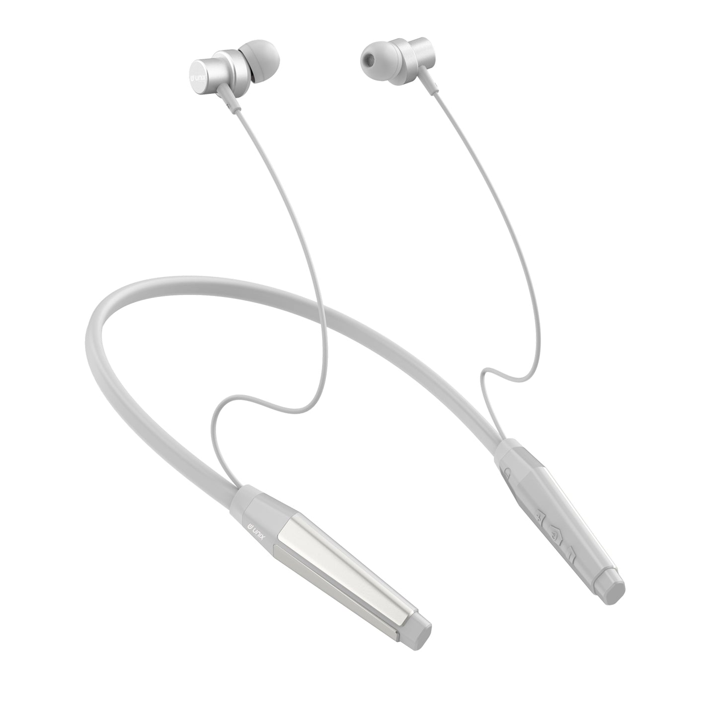 Unix HP-40 Sapphire Wireless Neckband - Long Battery Life, HD Sound, Magnetic Control - Unixindia.