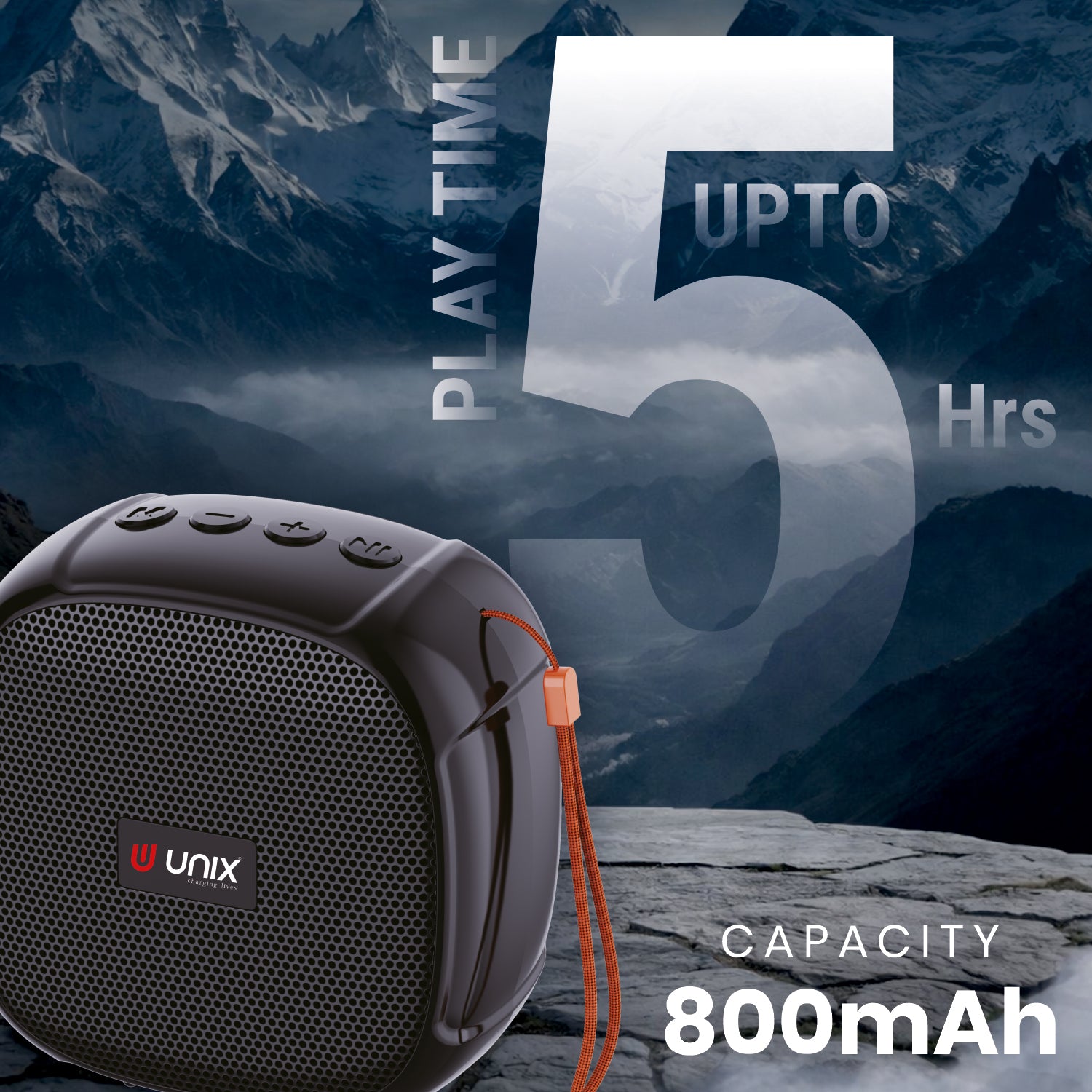 Unix Bella 5W Wireless Bluetooth Speaker