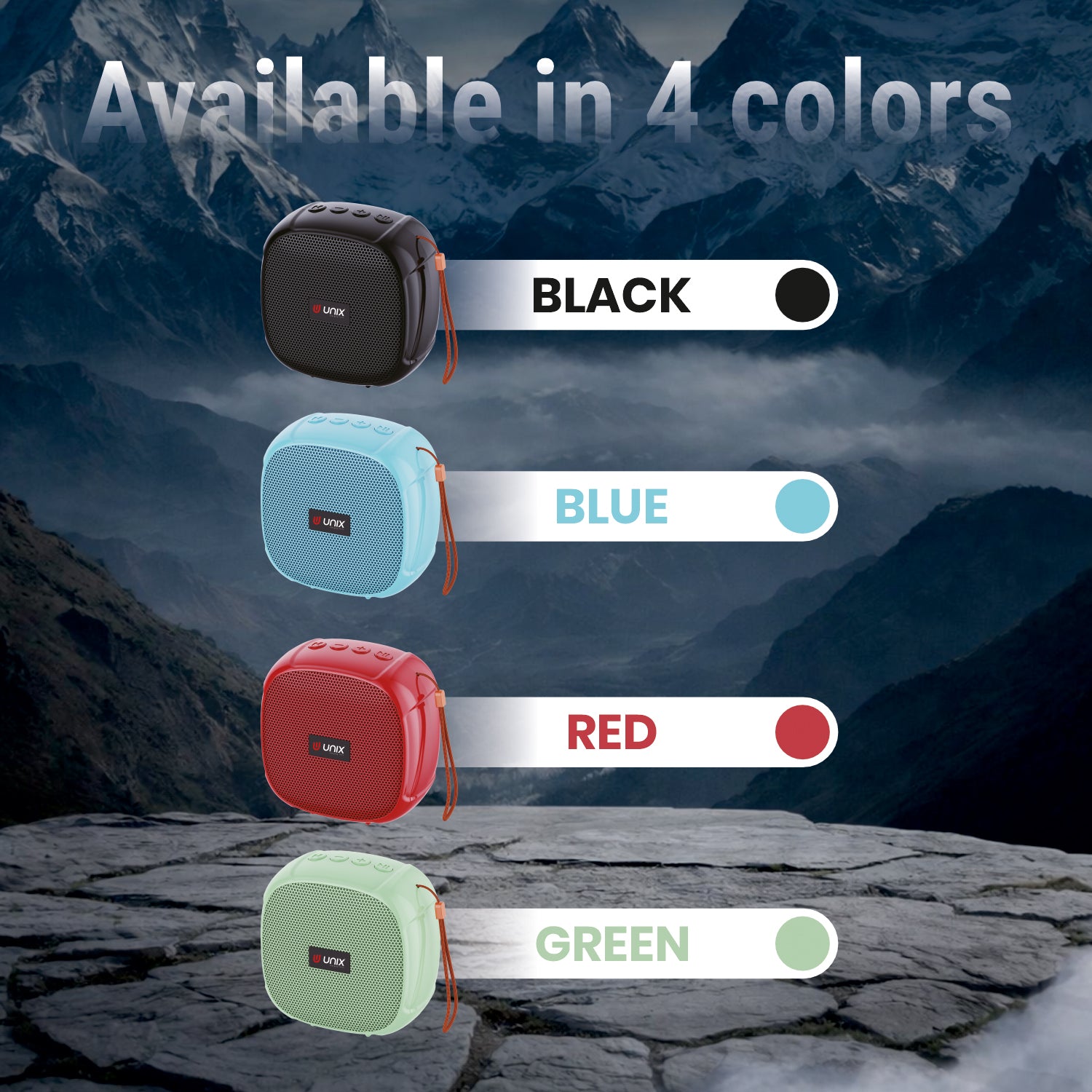 Unix Bella 5W Wireless Bluetooth Speaker