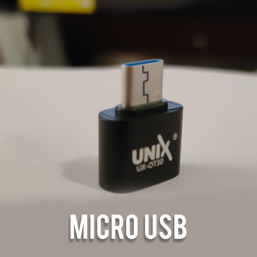 Unix UX-OT30 Metal OTG + Micro USB - 10 Packets front