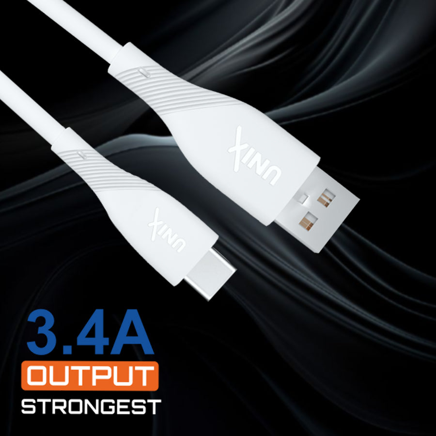 Unix UX-PBC60 Power bank Cable | 3.4A Strong Output & Super Compatibility all