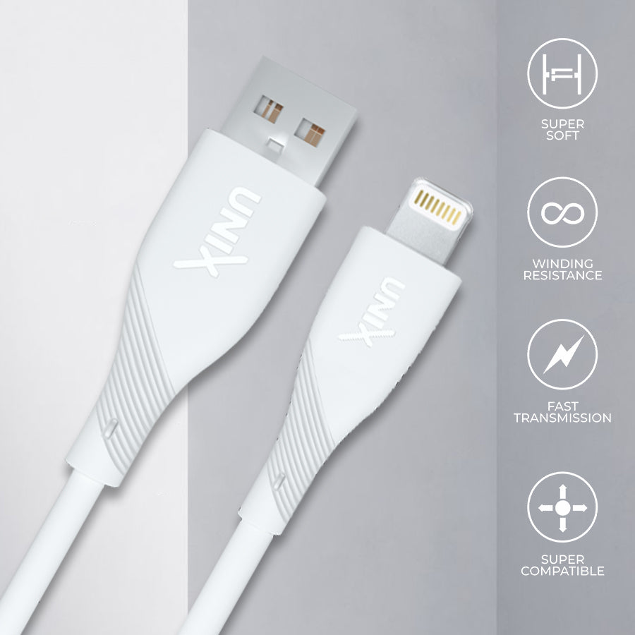 Unix UX-PBC60 Power bank Cable | 3.4A Strong Output & Super Compatibility right