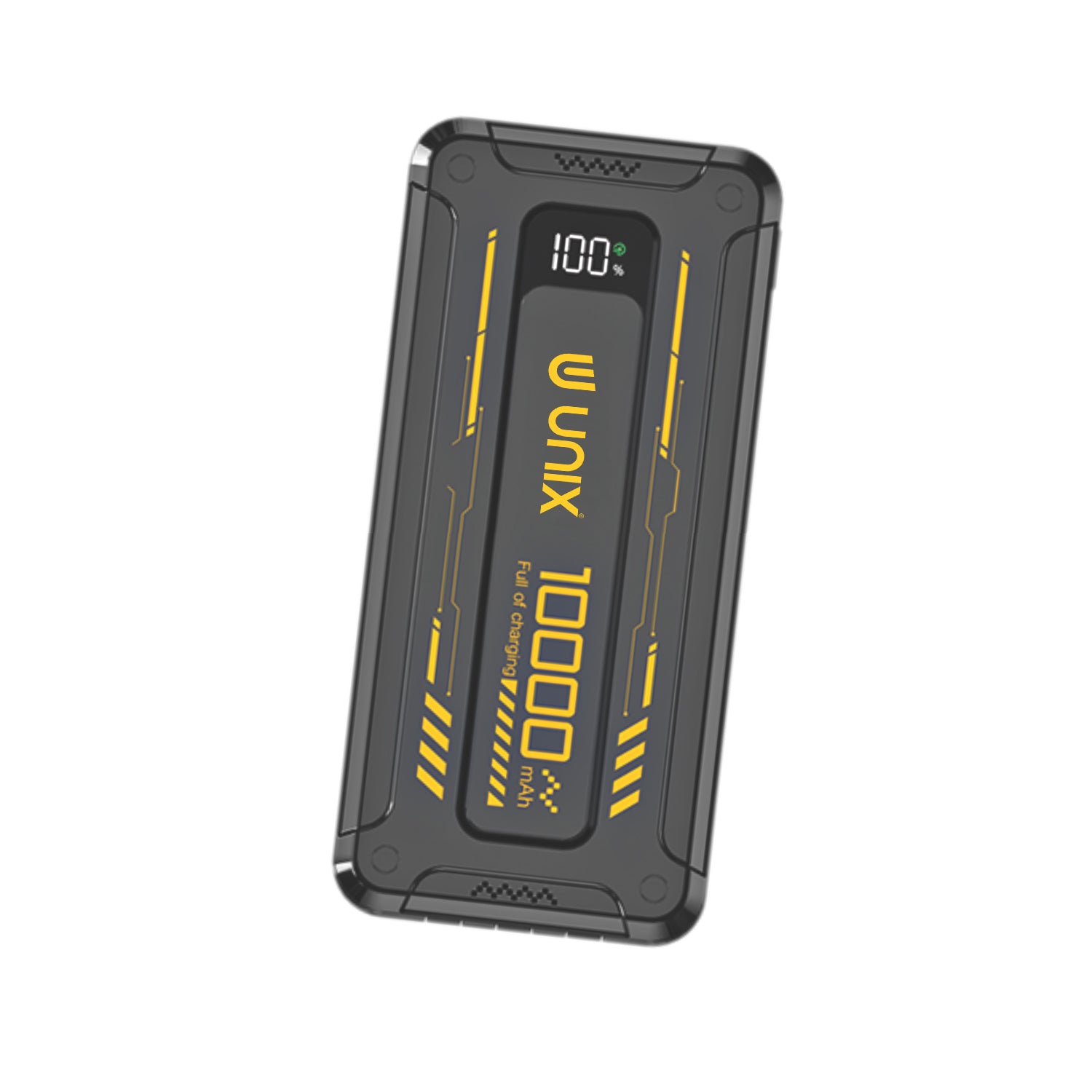 UX-1527 10000mAh Power Bank with Inbuilt Cable, Digital Display