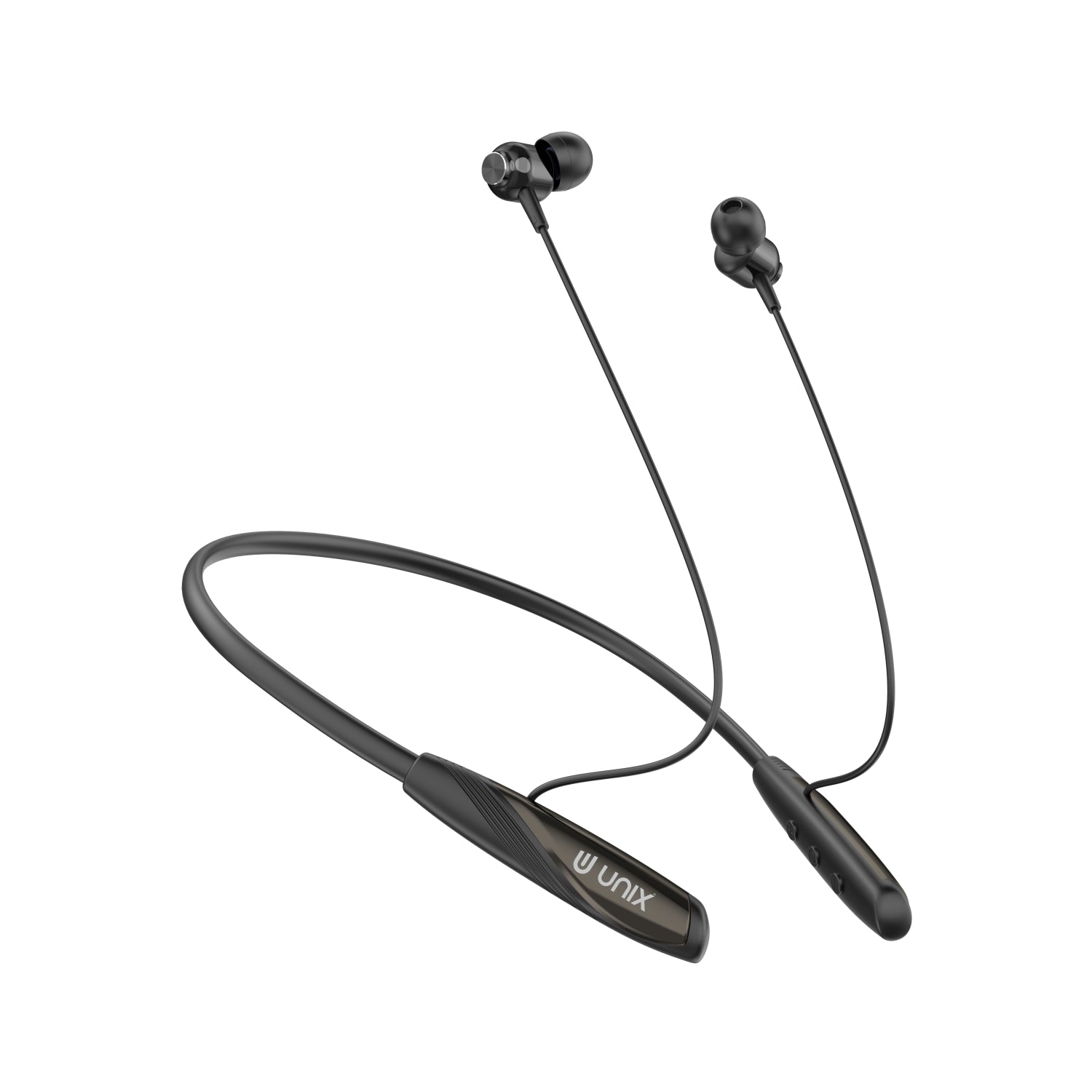 Unix UX-W1 Versa Wireless Neckband – 100H Playtime, Hi-Fi Bass & Bluetooth 5.4