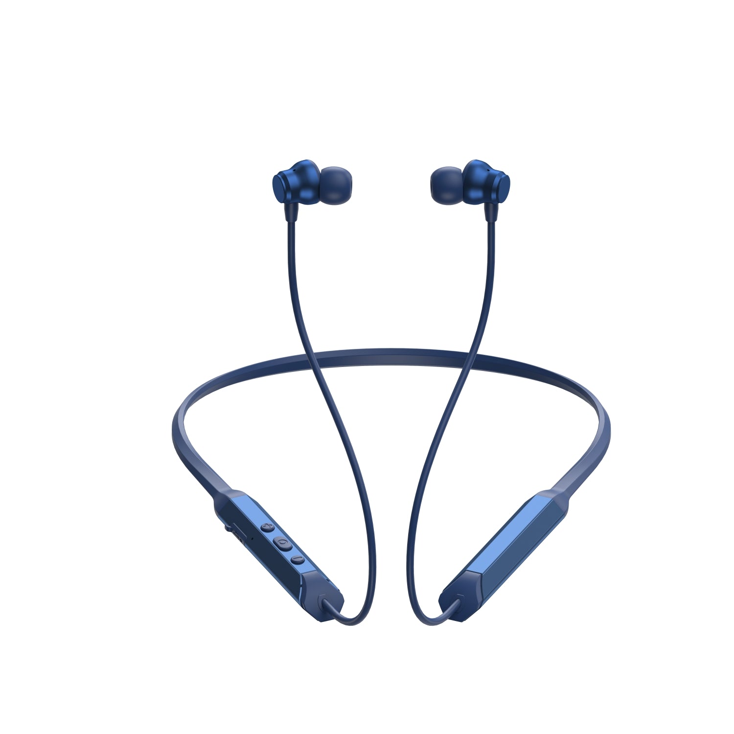 Unix Solo UX-900 PRO Bluetooth Neckband Voice Changer and 62Hr Playtime blue