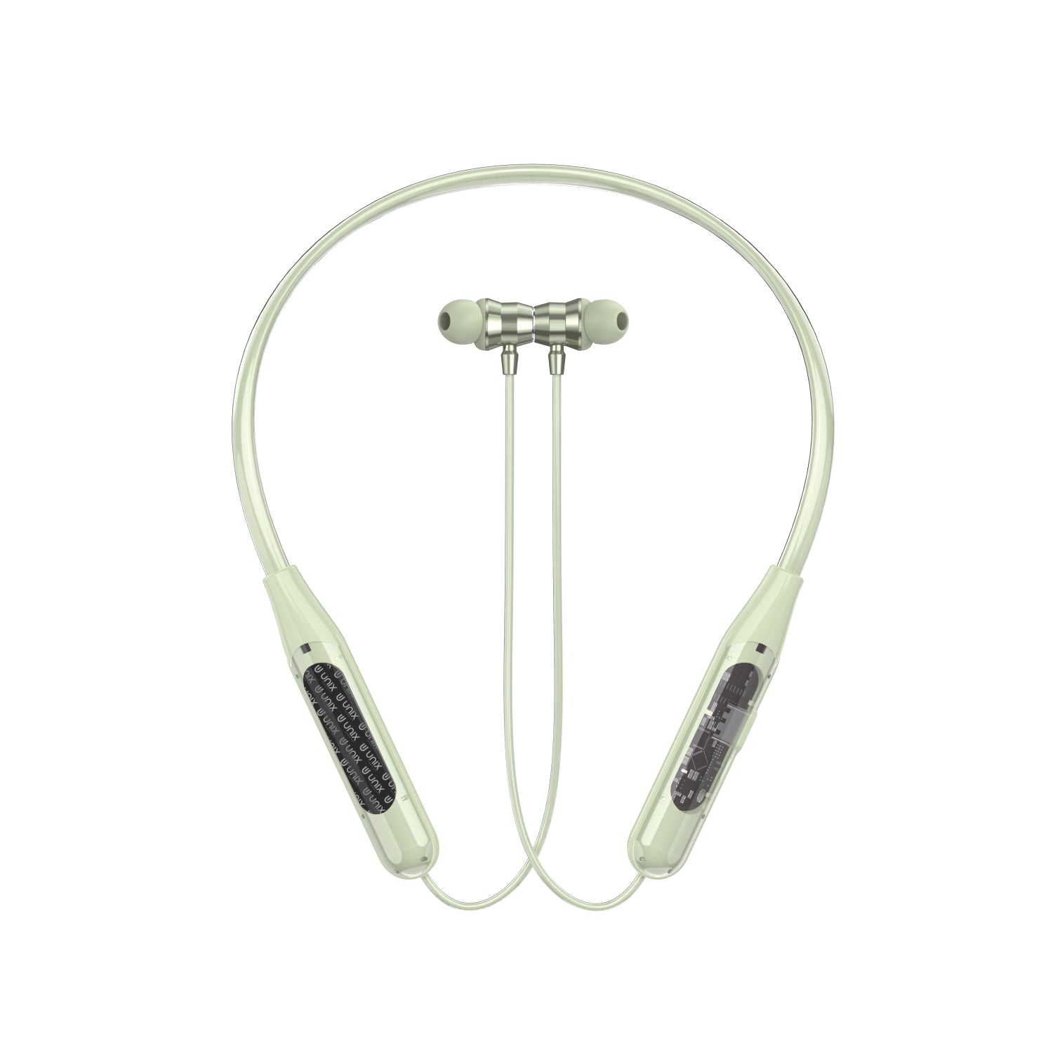 UNIX MX-9 Megatron Neckband with 52H Playtime, Voice Change Yellow