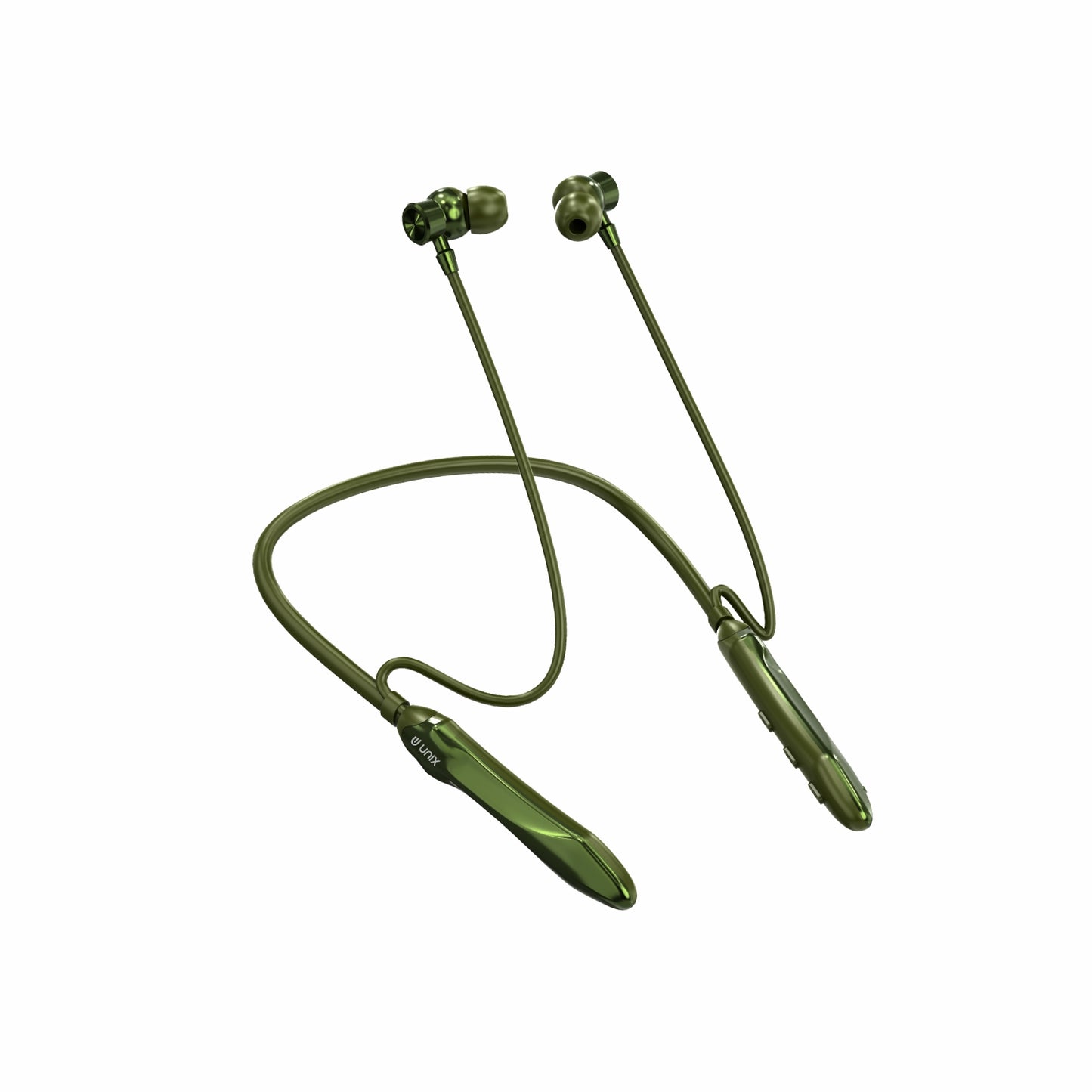 UNIX Zeus N300 Neckband äóñ 84H Playtime, HD Call Green