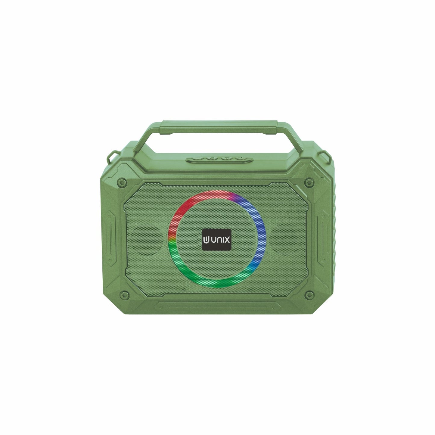 UNIX H Box XB-U88 – 15W RGB Wireless Speaker with TWS, FM Radio & Portable Design