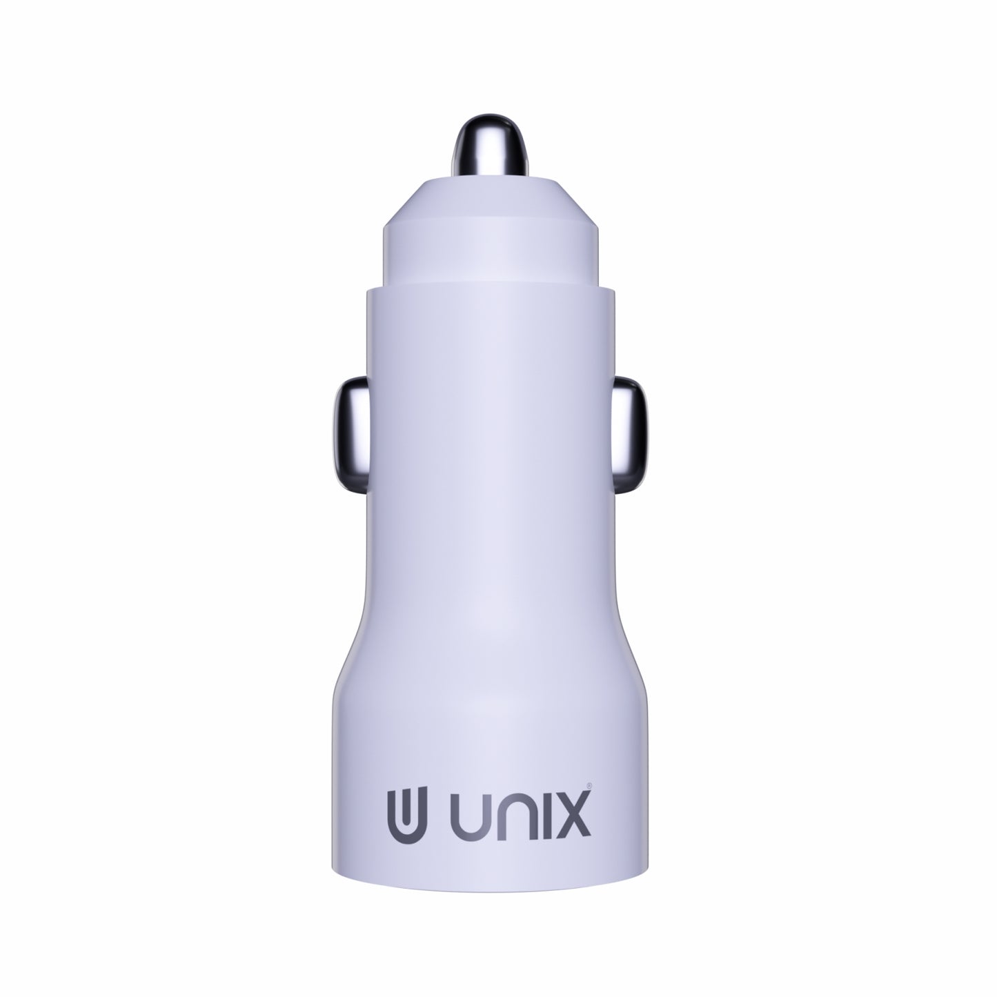 UX-C62 Dual USB 20W Fast Car Charger with Cable white