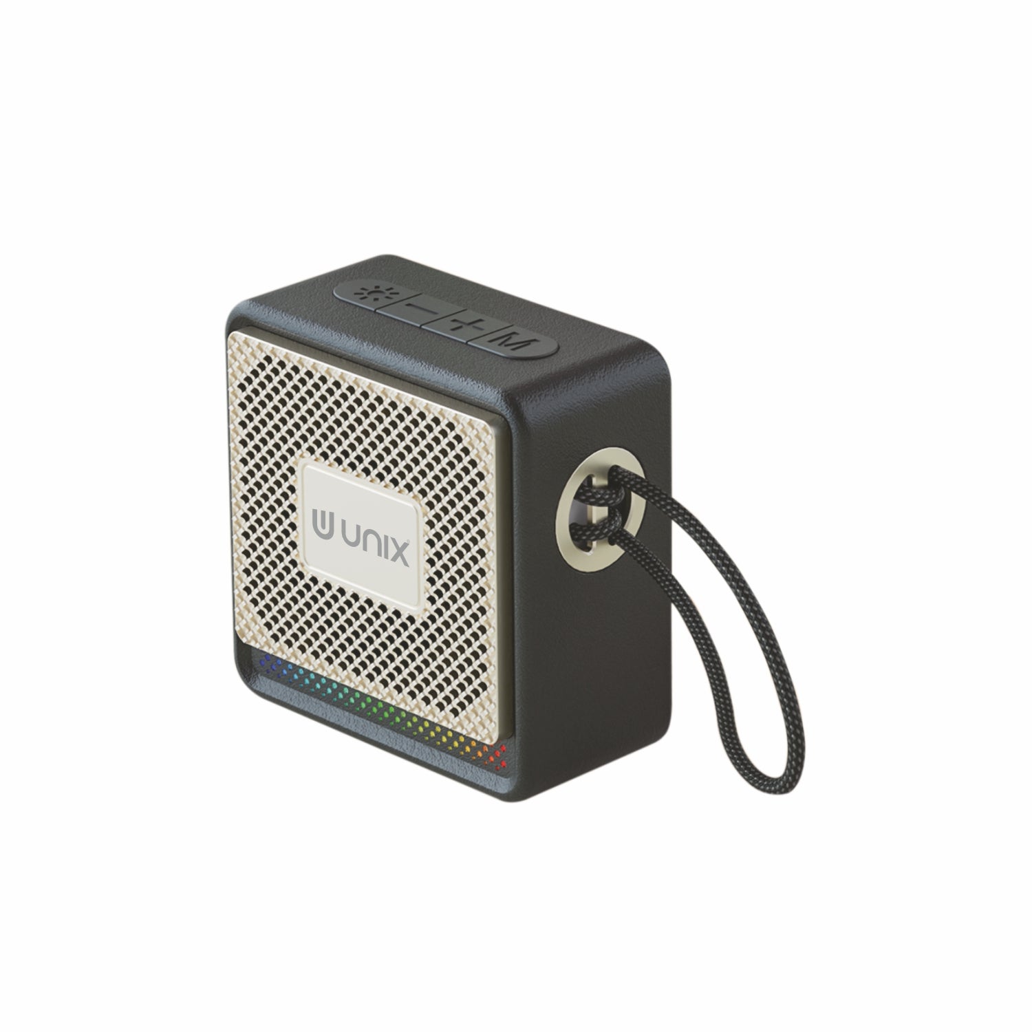 UNIX PopBeat RGB Bluetooth Speaker – Heavy Bass, RGB Glow & 6H Playtime