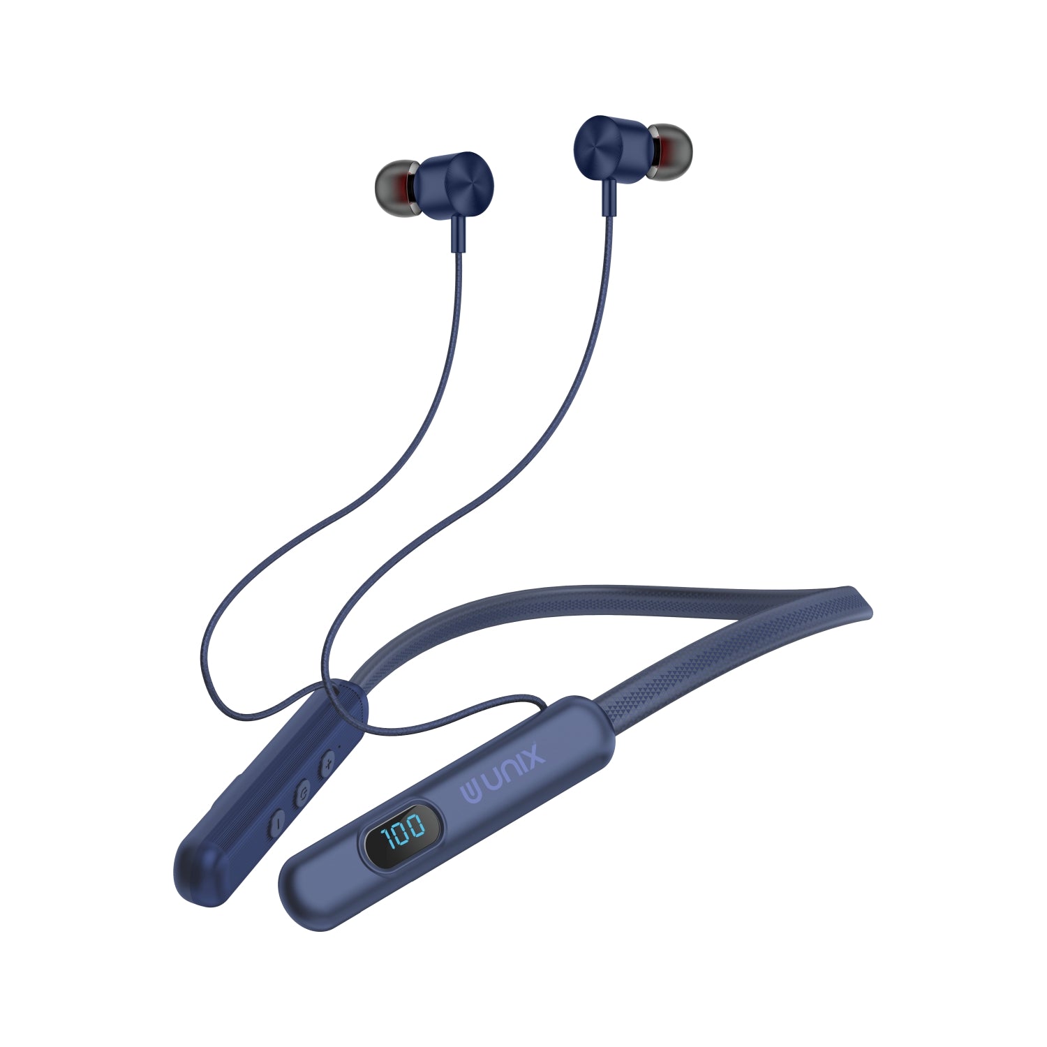 Unix UX-2000 Retro Best Wireless Neckband - Voice Changing blue