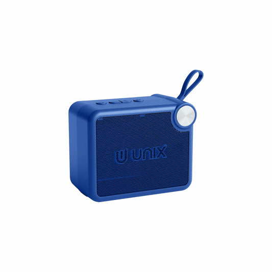 Unix Mantra 7W Wireless Bluetooth Speaker with TF Card, USB & Type-C Fast Charging