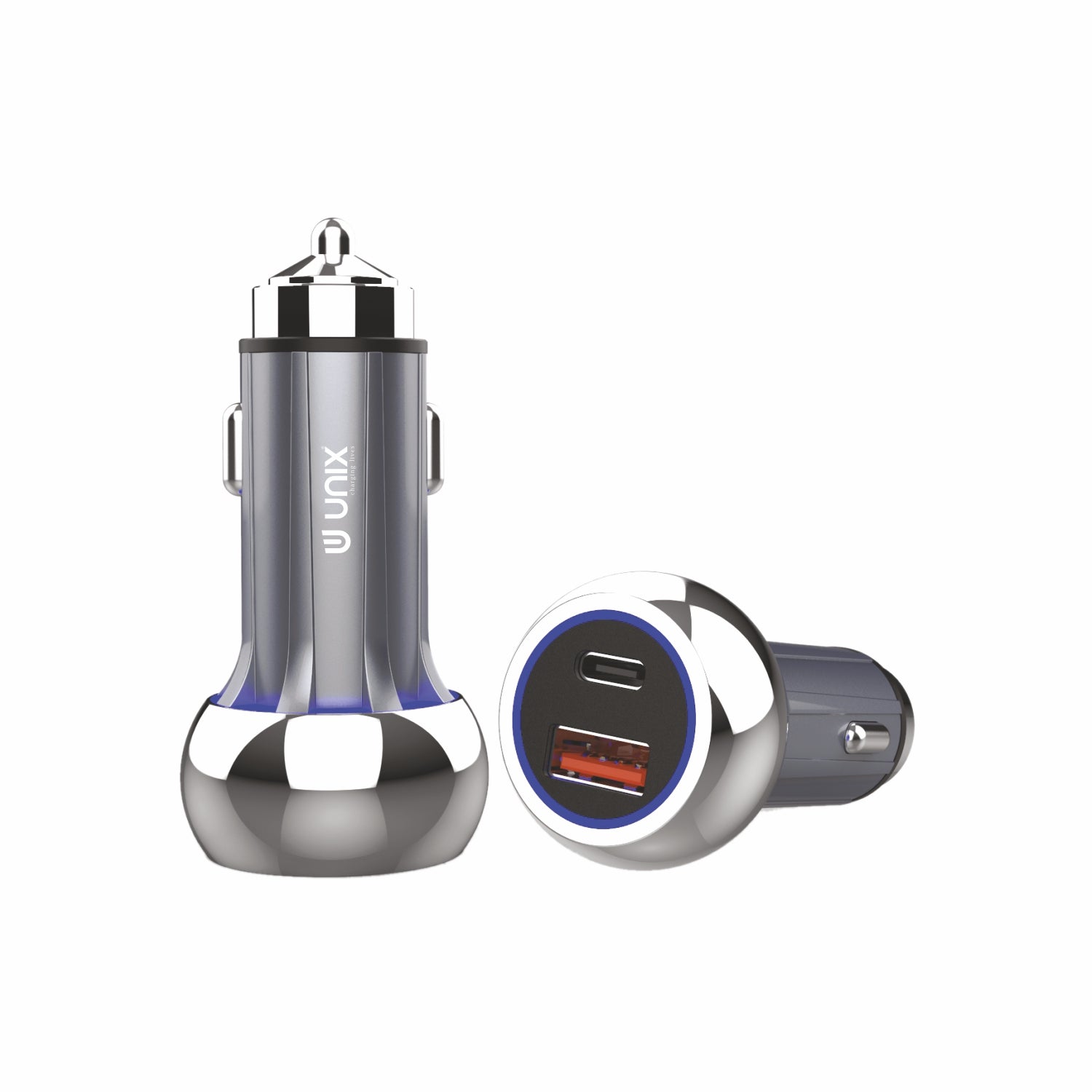 Unix UX-CC01 65W PD+USB Car Charger