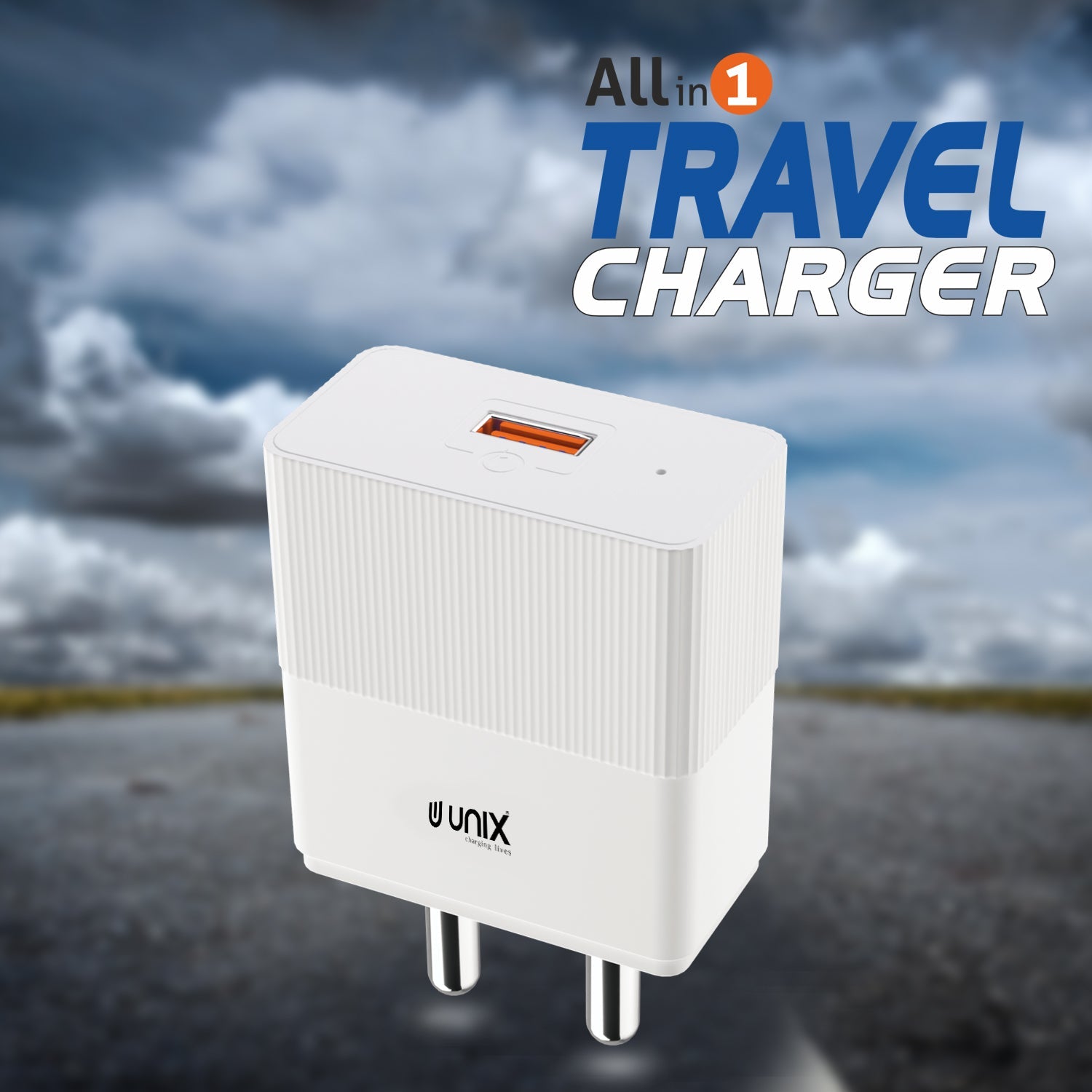Unix UX-111 - Best Fast Charger for Android - Unixindia.