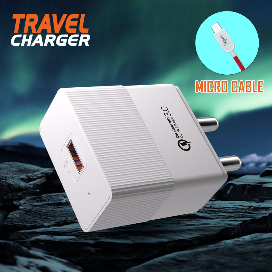 Unix UX-111 - Best Fast Charger for Android - Unixindia.