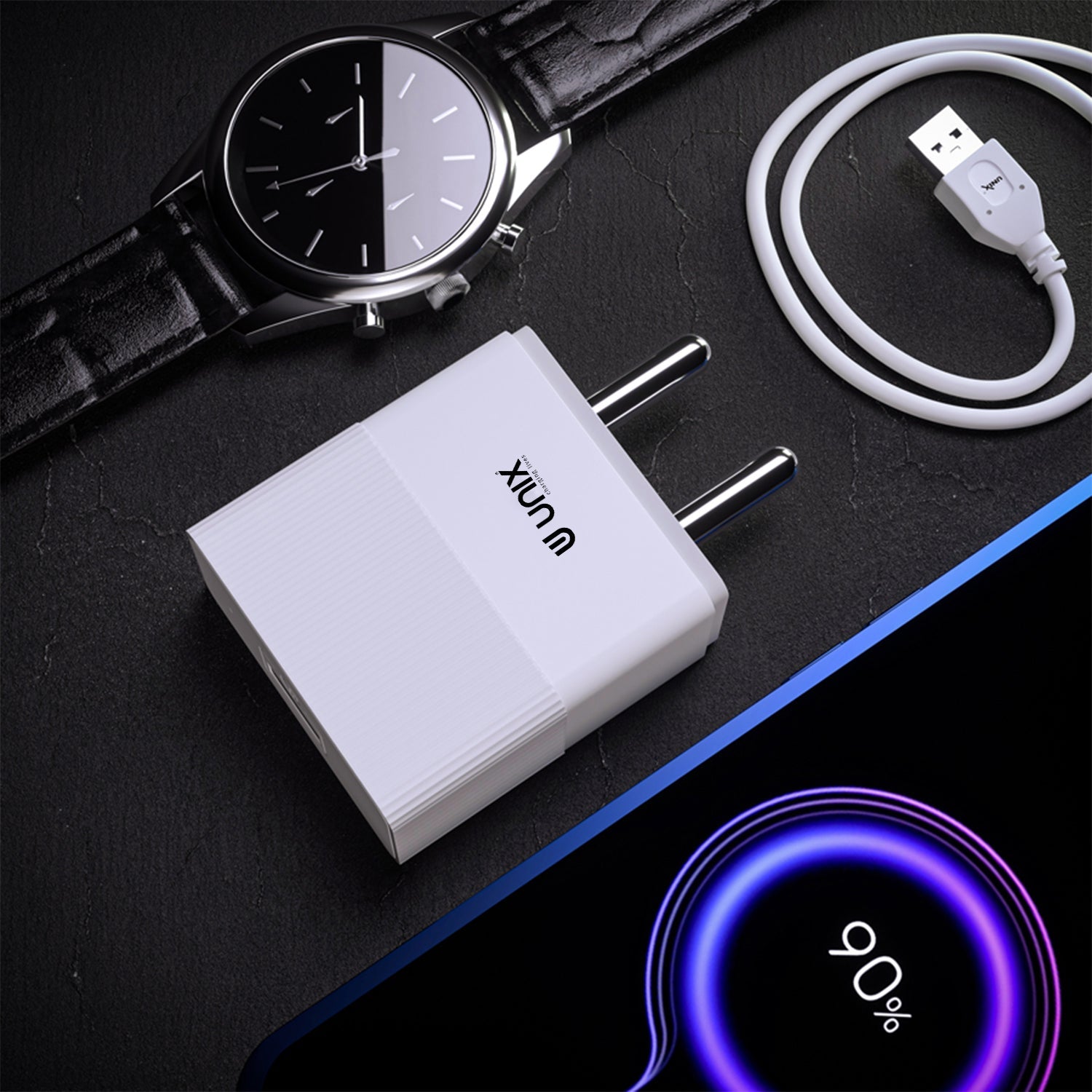 Unix UX-111 - Best Fast Charger for Android - Unixindia.