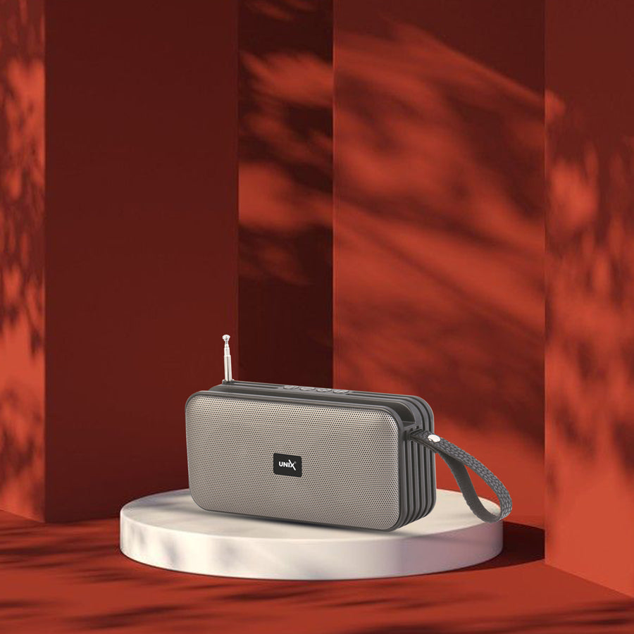 Unix XB-U33 Rock & Roll Portable Wireless Speaker - Enjoy Music On-the-Go!