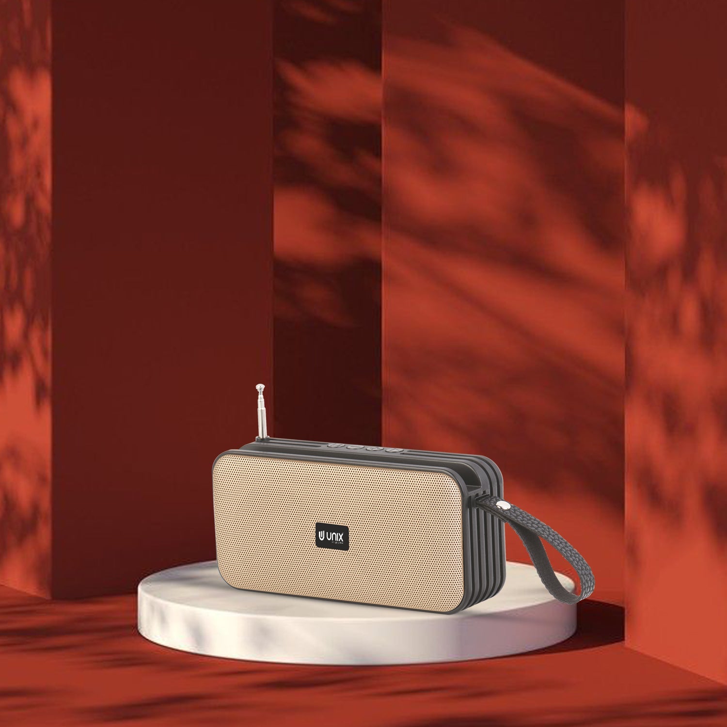 Unix XB-U33 Rock & Roll Portable Wireless Speaker - Enjoy Music On-the-Go - Unixindia.