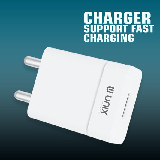 Unix UX-101 Micro USB Travel Charger - Unixindia.
