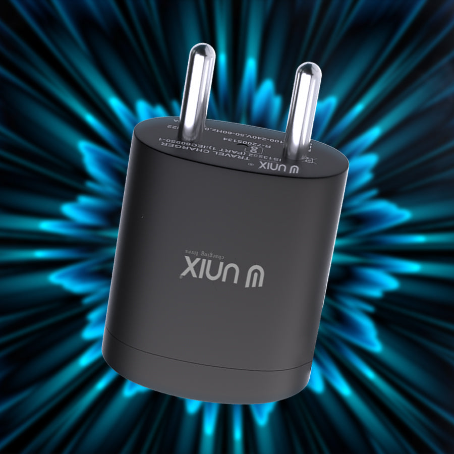 Unix UX-103 Pro Travel Charger with Micro USB Cable - Unixindia.