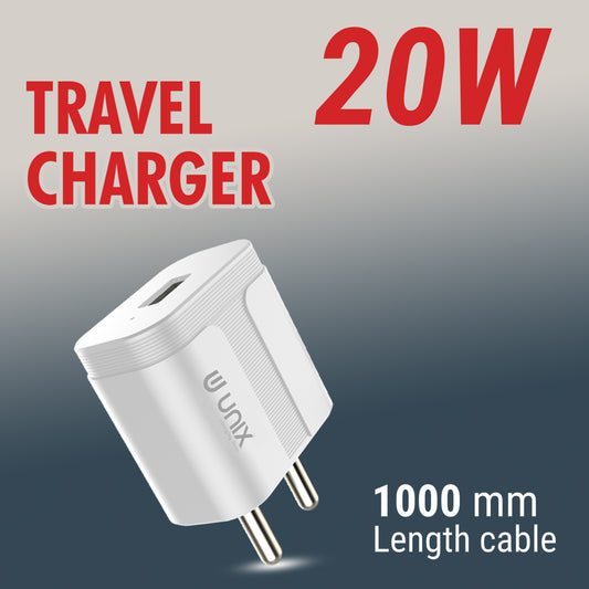 Unix UX-116 Micro USB Travel Charger Support Fast Charging