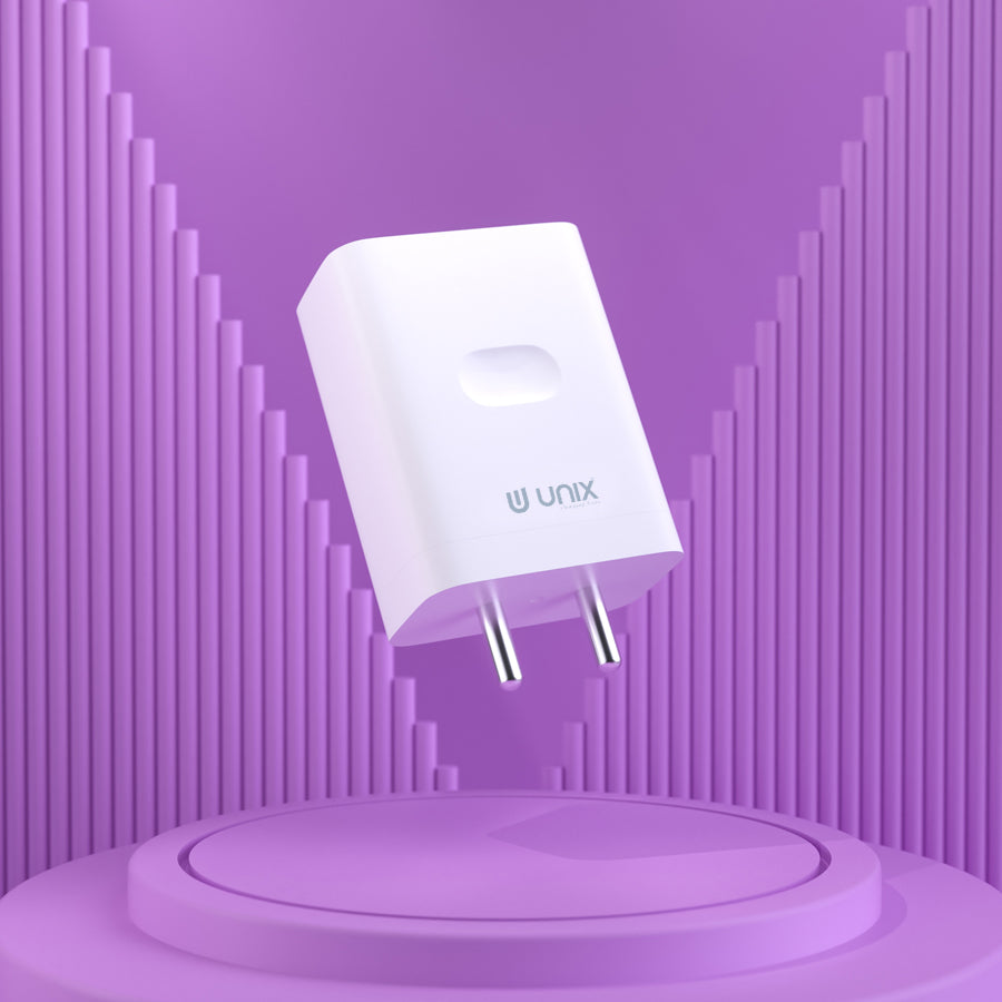 Unix UX-122 65W All In One PD Travel Charger - Precision and Power! - Unixindia.