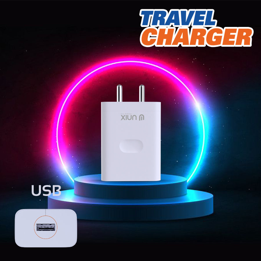 Unix UX-123 45W All In One Travel Charger - Versatile Power and Protection - Unixindia.