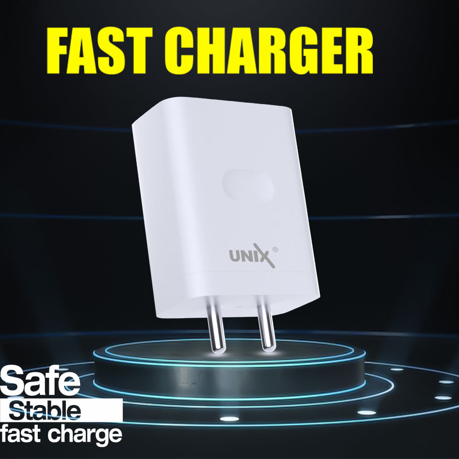 Unix UX-125 Dual Output Fast Charger | Intelligent Charging & Multiple Protections full