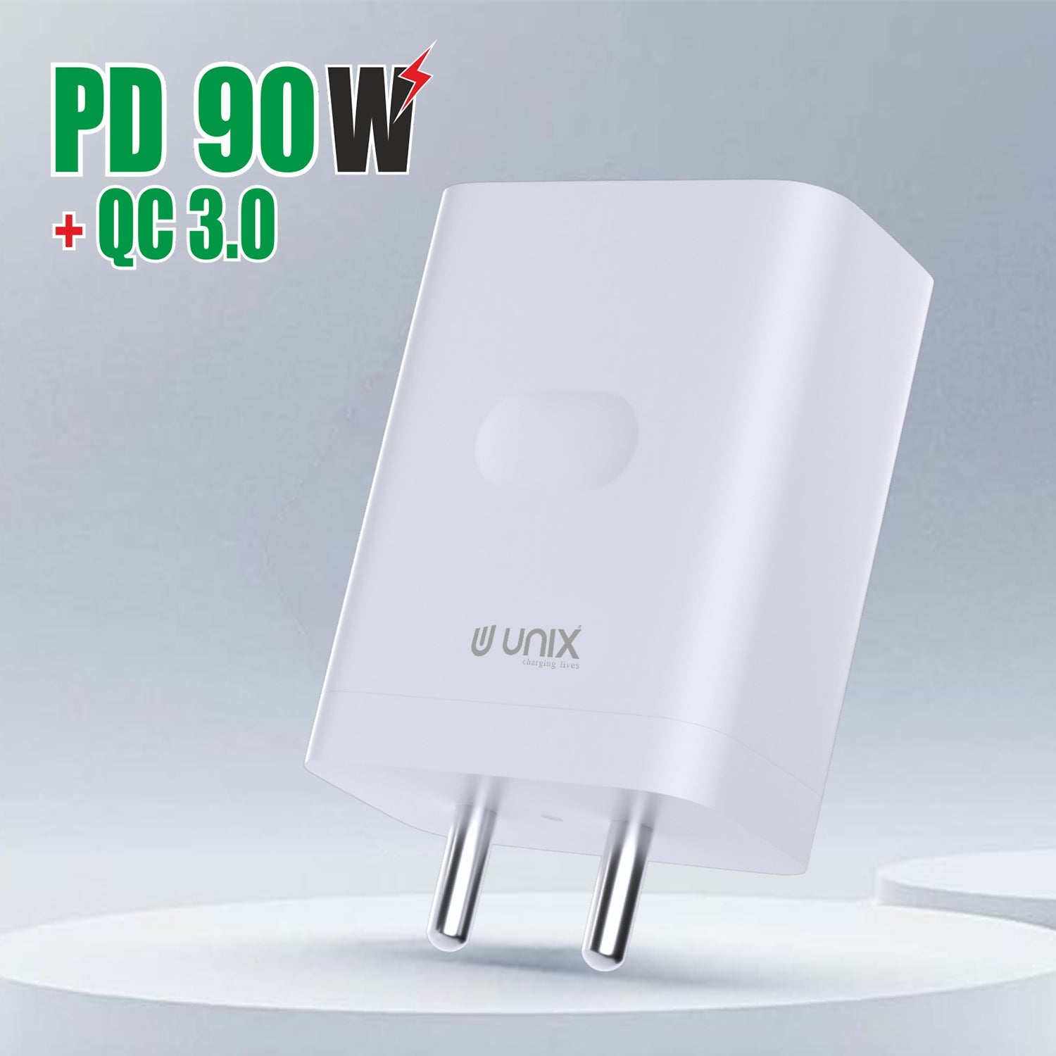 Unix UX-126 All-In-One Fast Travel Charger | Dual Output - Unixindia.