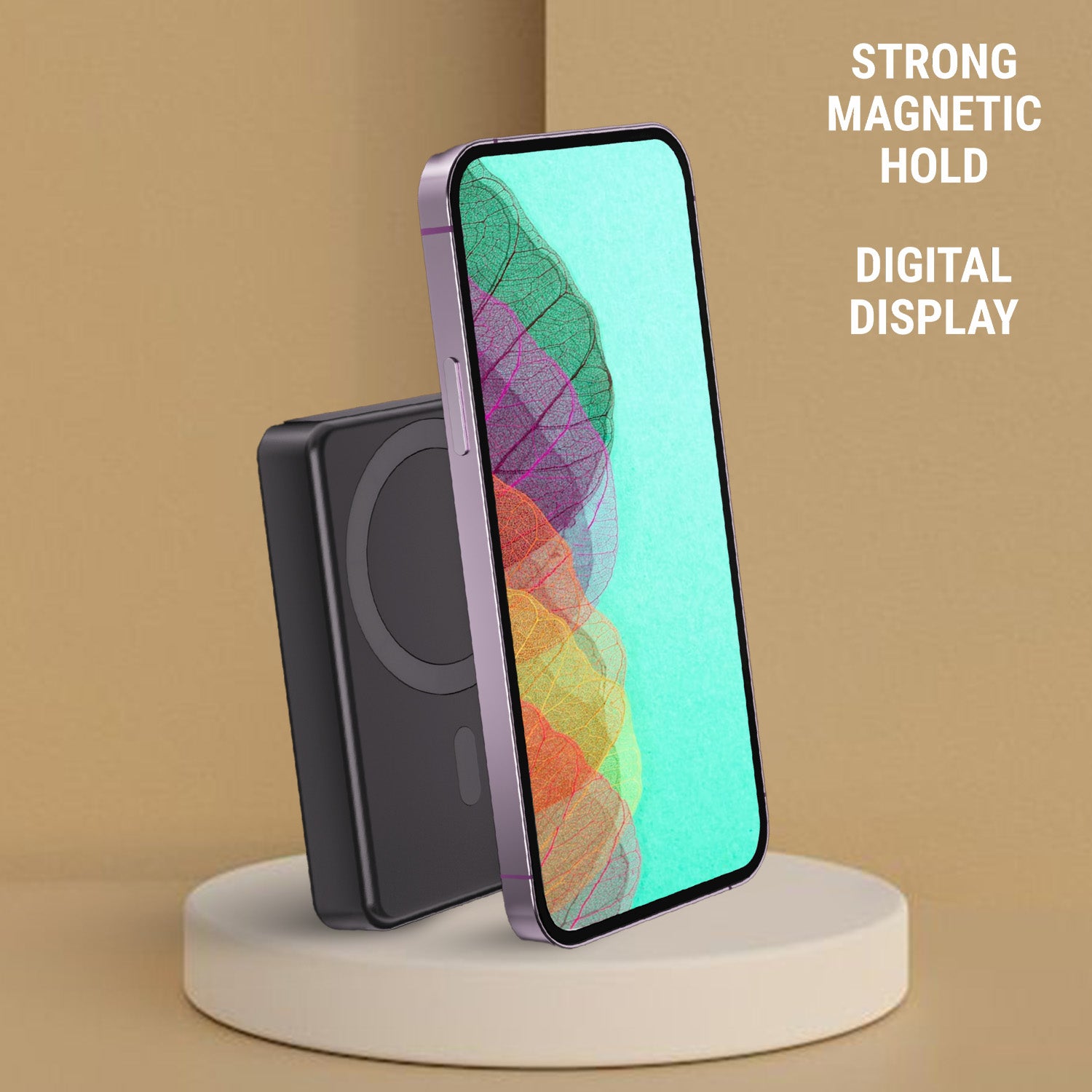 Unix UX-1530 Power Bank - Fast Charging, Wireless Convenience, & Strong Magnetic Hold - Unixindia.