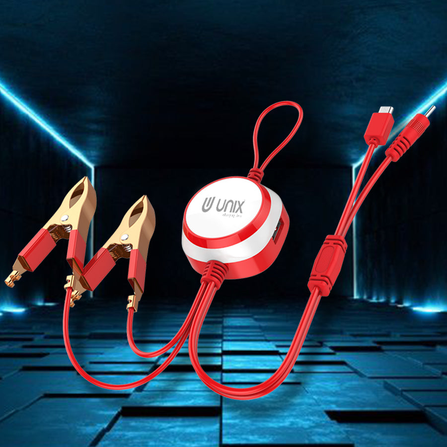 Unix UX-217 Smart DC Charger - Fast, Safe, and Intelligent Charging - Unixindia.