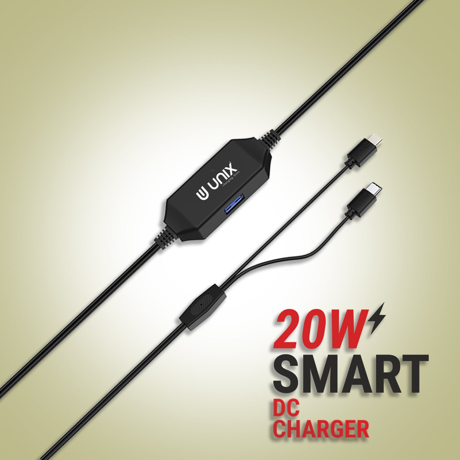 Unix UX-219 Smart DC Charger - Versatile, Fast, and Safe Charging Solution