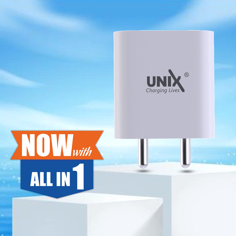 Unix UX-221 Best 20W PD Fast Charger left
