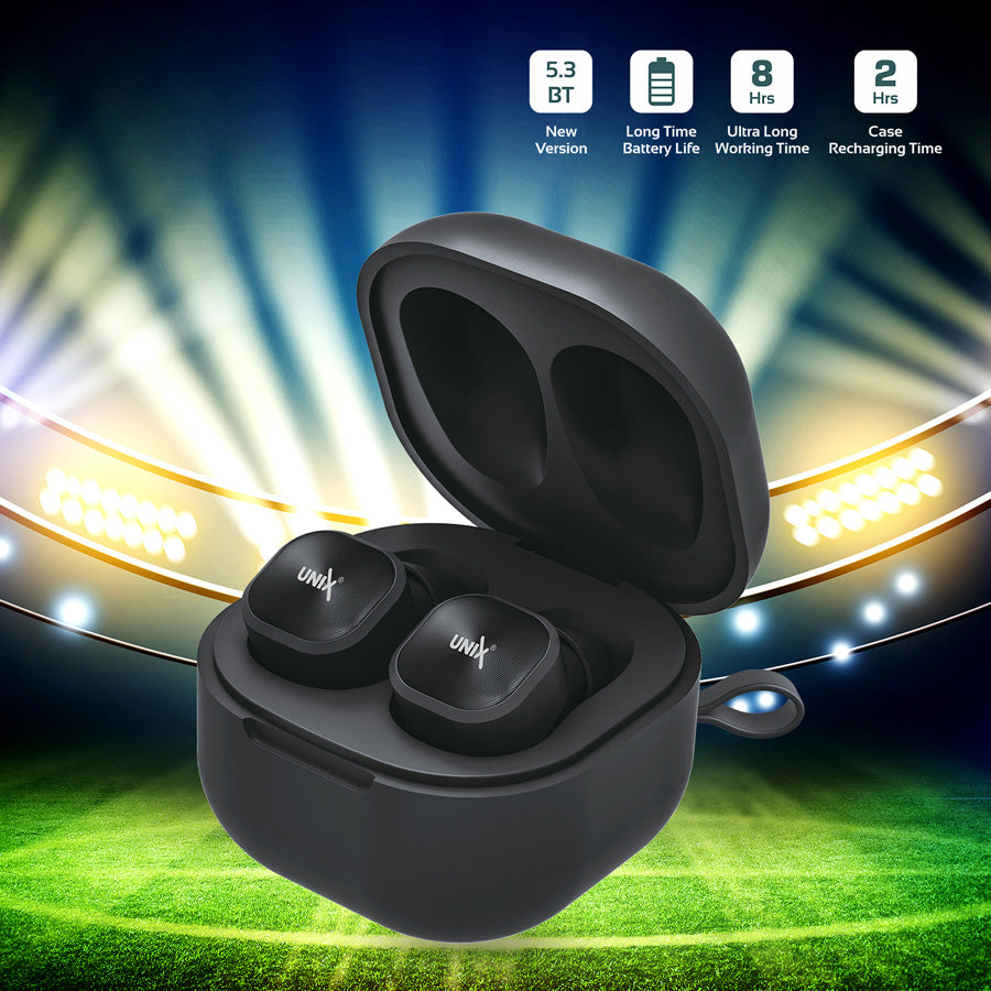 Unix UX-222 Opera Wireless Earbuds - Crystal Clear Calls and HIFI Sound
