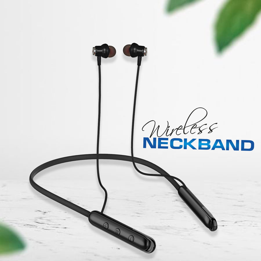 Unix UX-444 Wind Wireless Neckband | 32H Playtime Black all