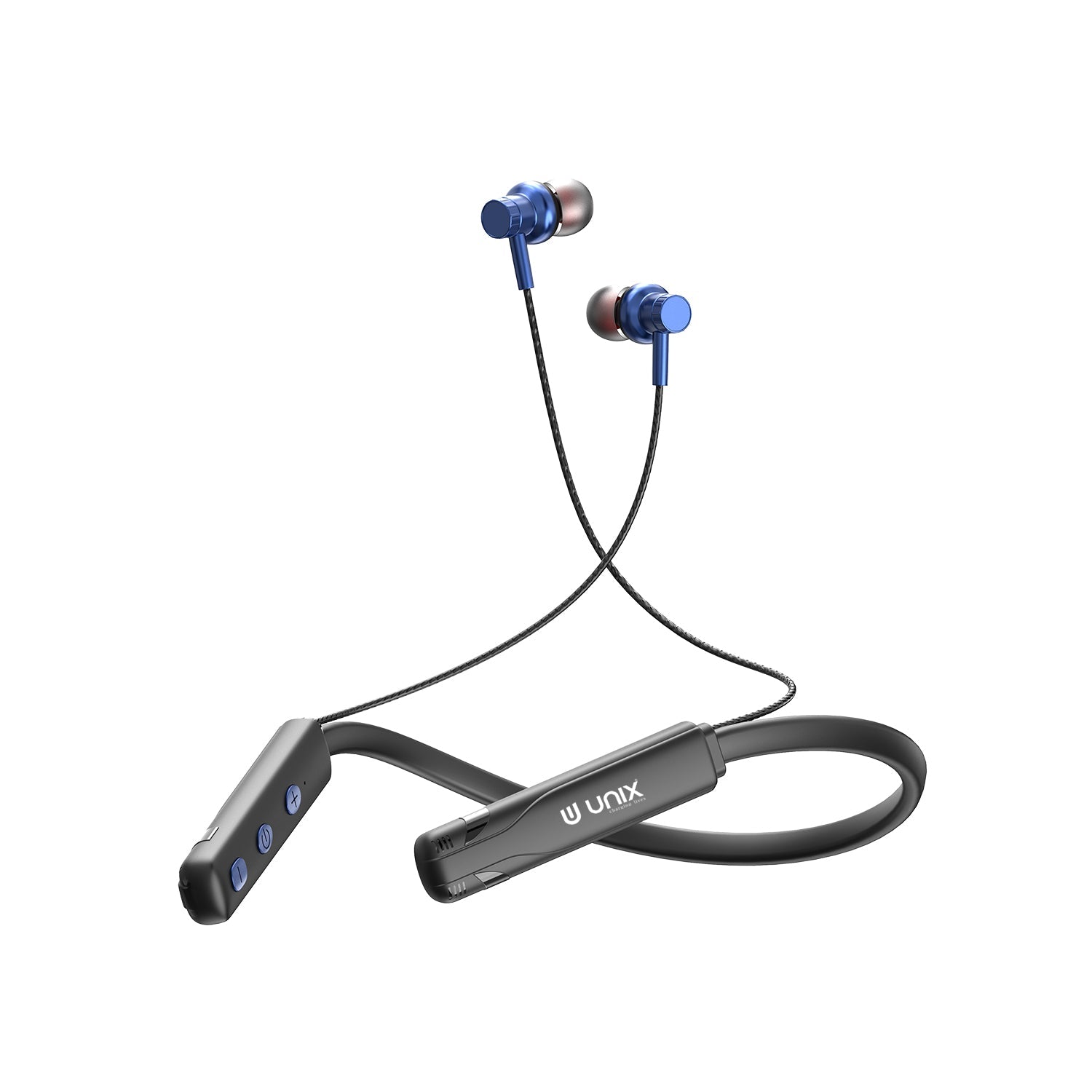 Unix UX-490 Boom Wireless Neckband | 22H Talk Time - Unixindia.