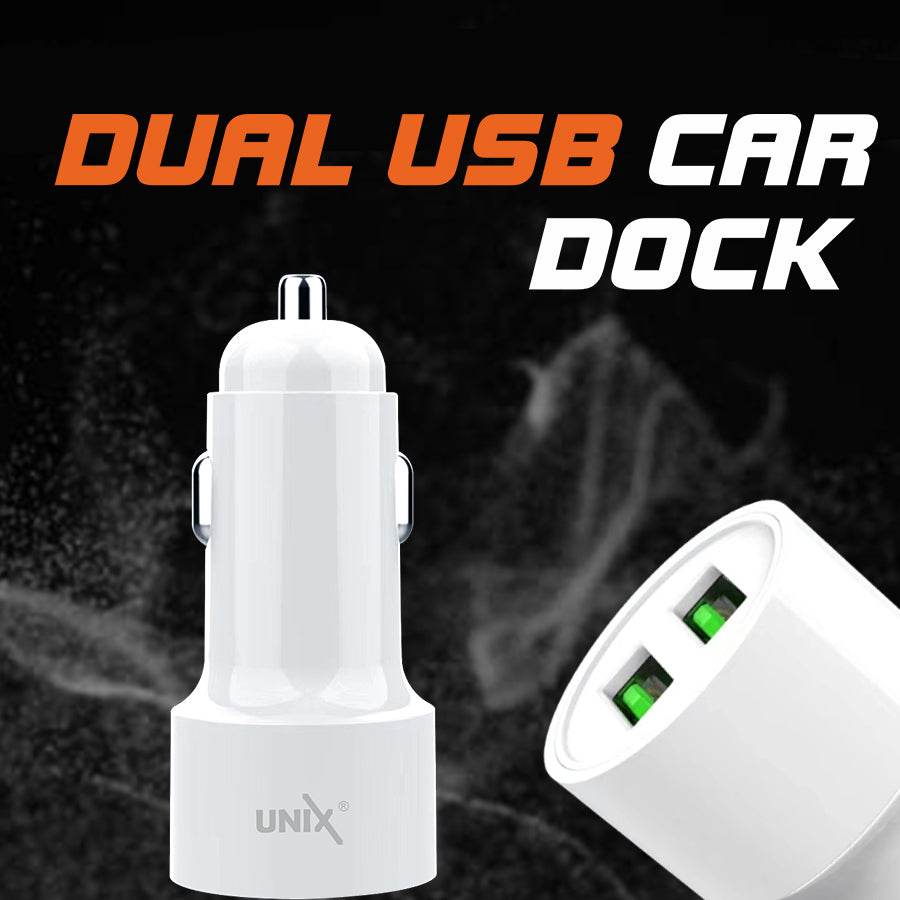 Unix UX-C11 Dual USB Car Dock