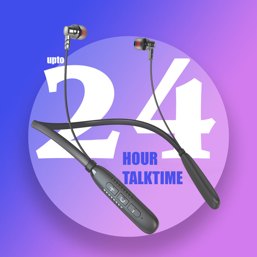 Unix UX-HP30 Noble Wireless Neckband 24 hours playtime