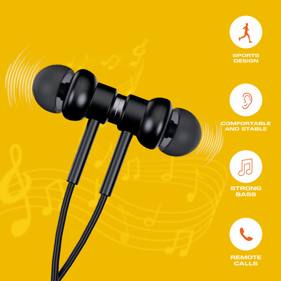 Unix UX-MX1 Mashup Wireless Neckband - 24 Hours Playback Time - Unixindia.