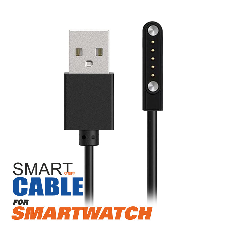 Unix UX-SWC6 Smartwatch Cable | 5 Pin Magnetic Charging - Unixindia.