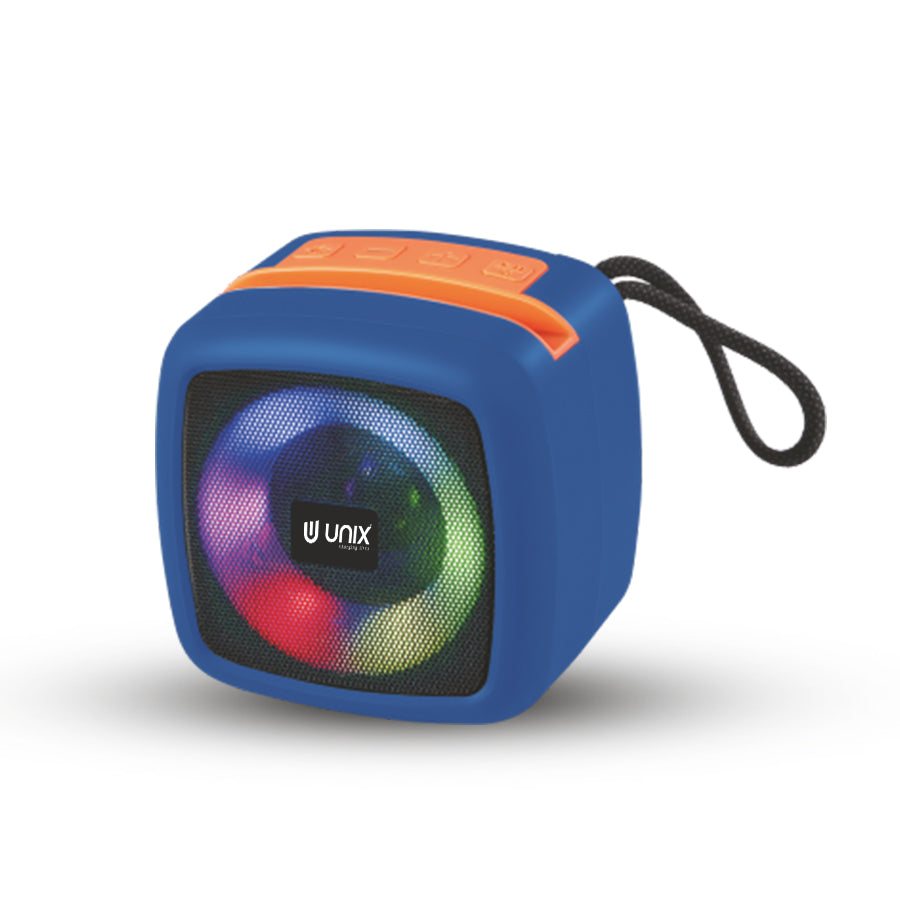 Unix XB-U55 Ultra Star Wireless Speaker - Compact Design, Vibrant Sound, RGB Lighting - Unixindia.