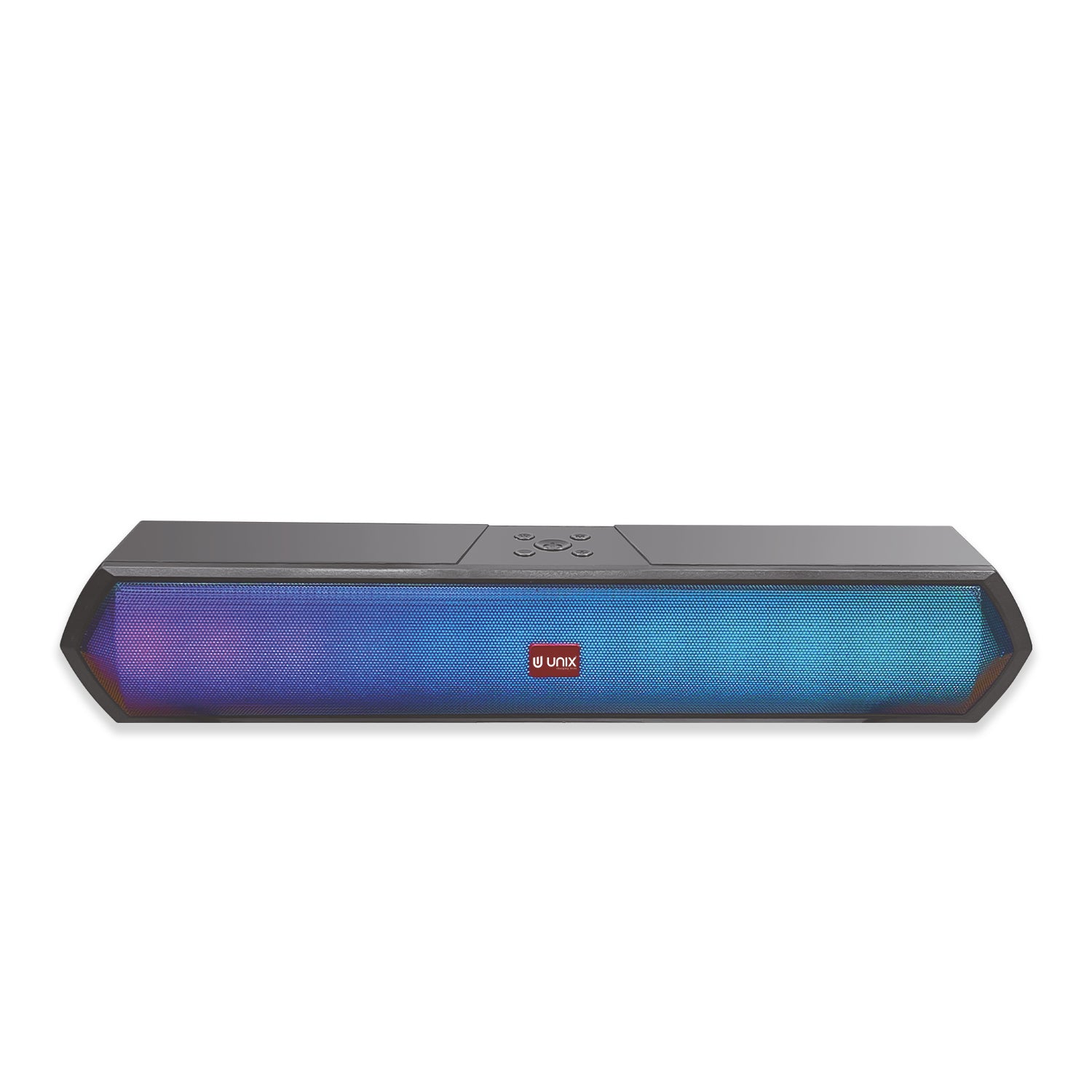 Unix XB-U77 Megabass Soundbar Wireless Speaker - High-Fidelity Audio & RGB Lighting - Unixindia.