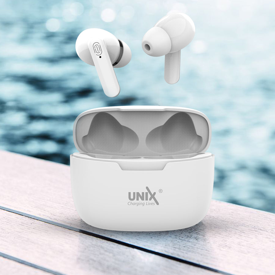 Unix UX-W4 Wireless Earbuds with Touch Sensor back