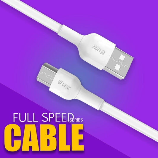 Unix UX-X10 Micro USB Full Speed Series Data Cable - Unixindia.