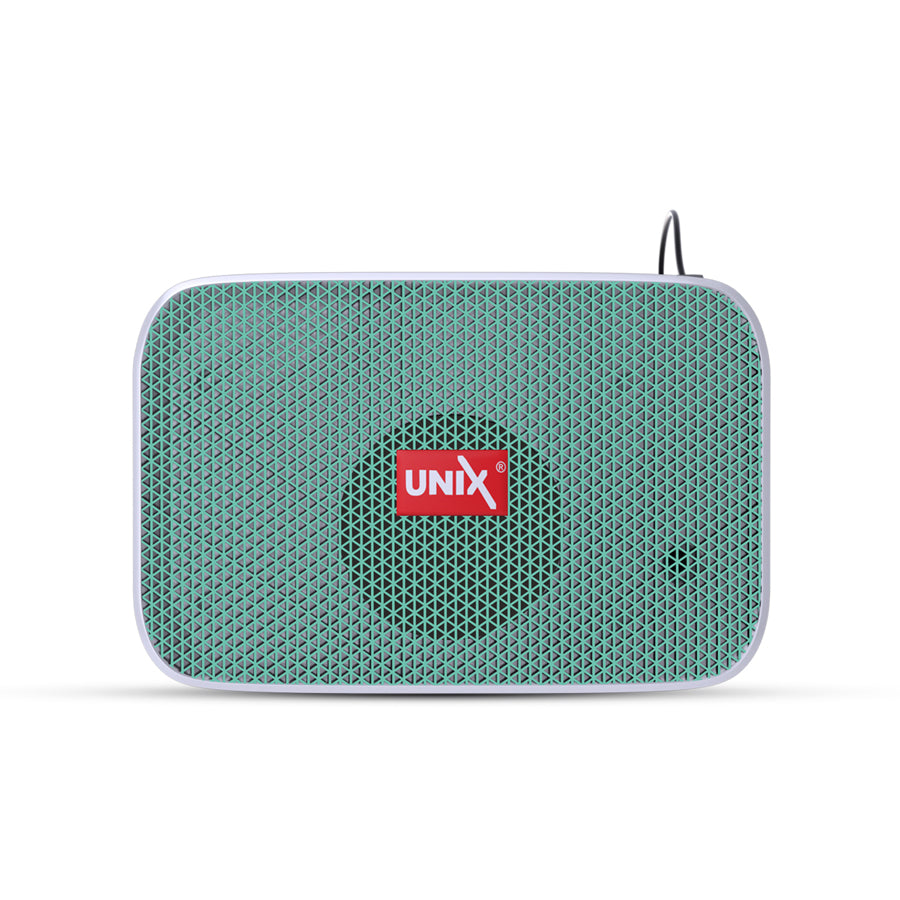 Unix XB-U11 Portable TWS Bluetooth Speakers Green