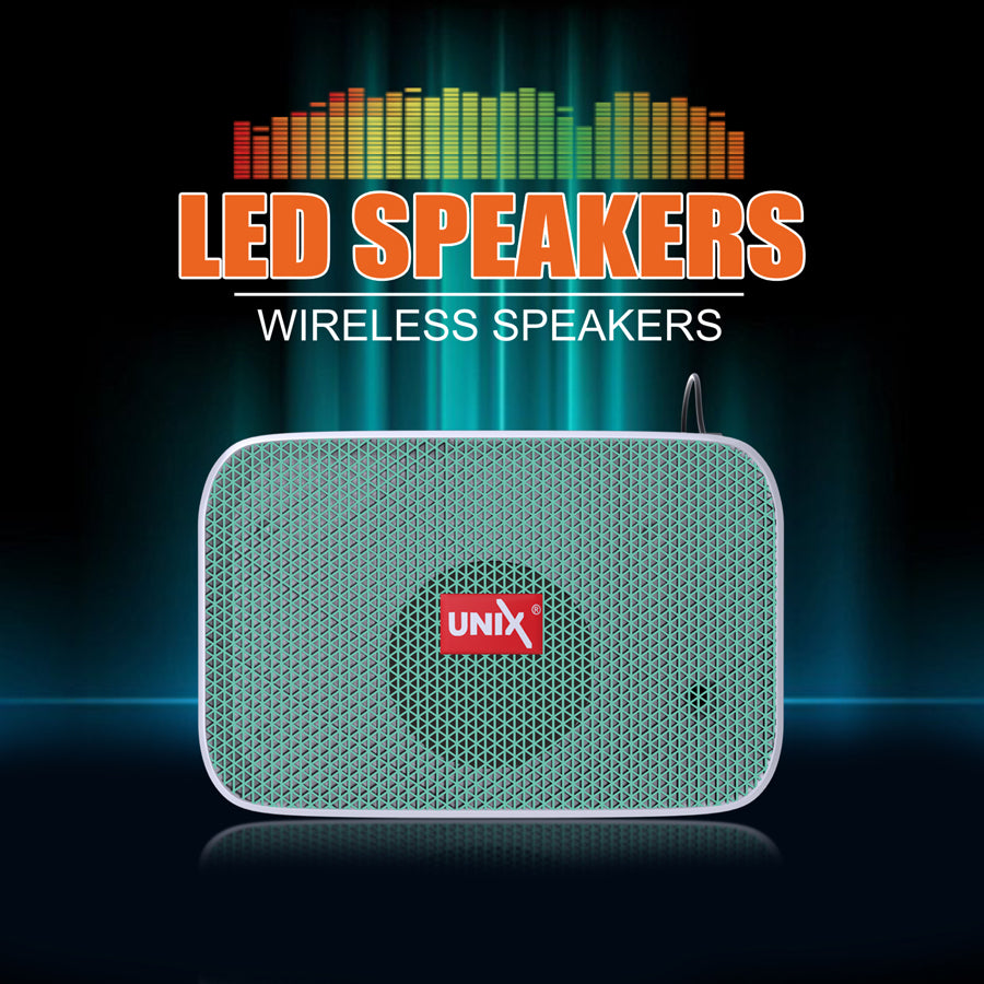 Unix XB-U11 Portable TWS Bluetooth Speakers Green