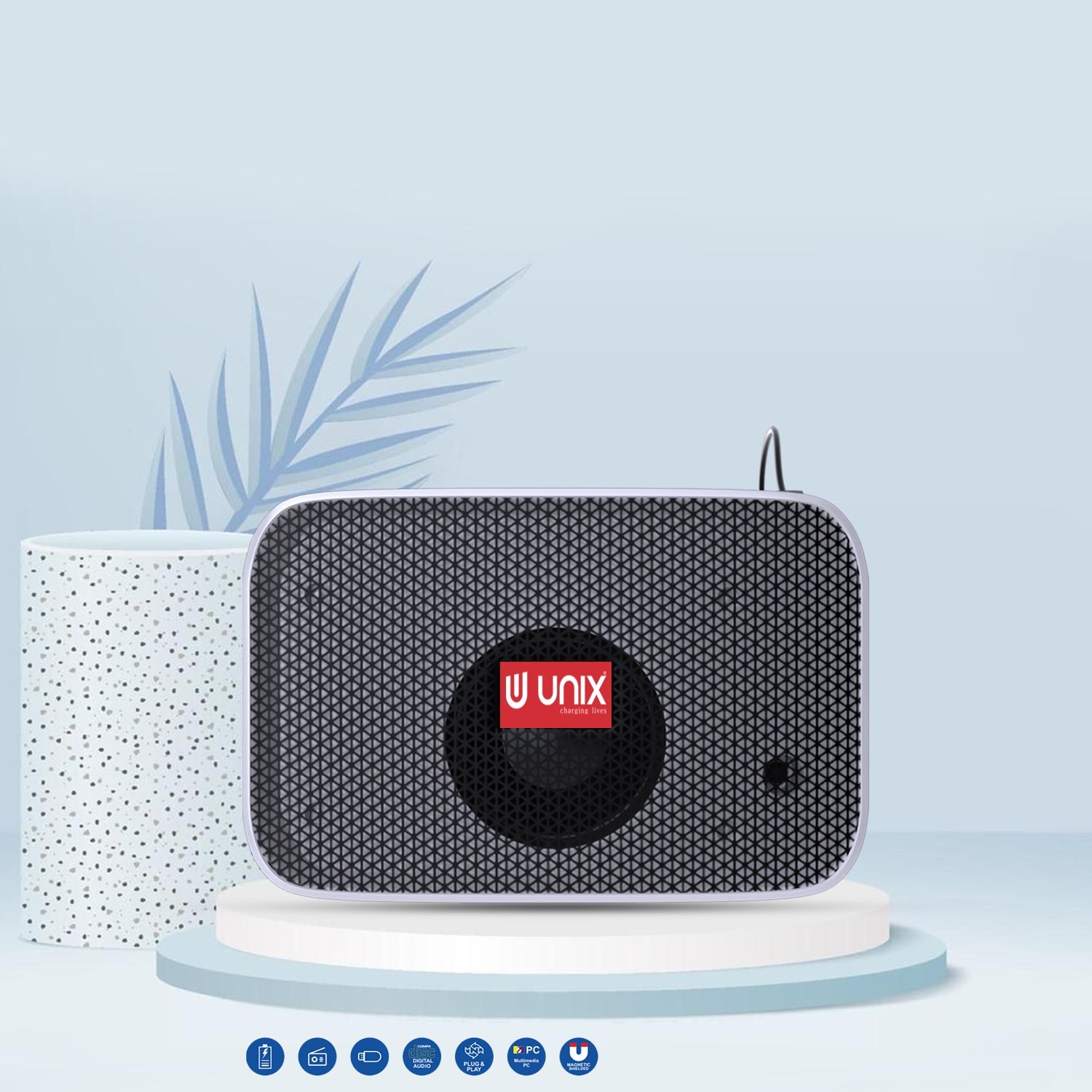 Unix XB-U11 Portable TWS Bluetooth Speakers - Unixindia.