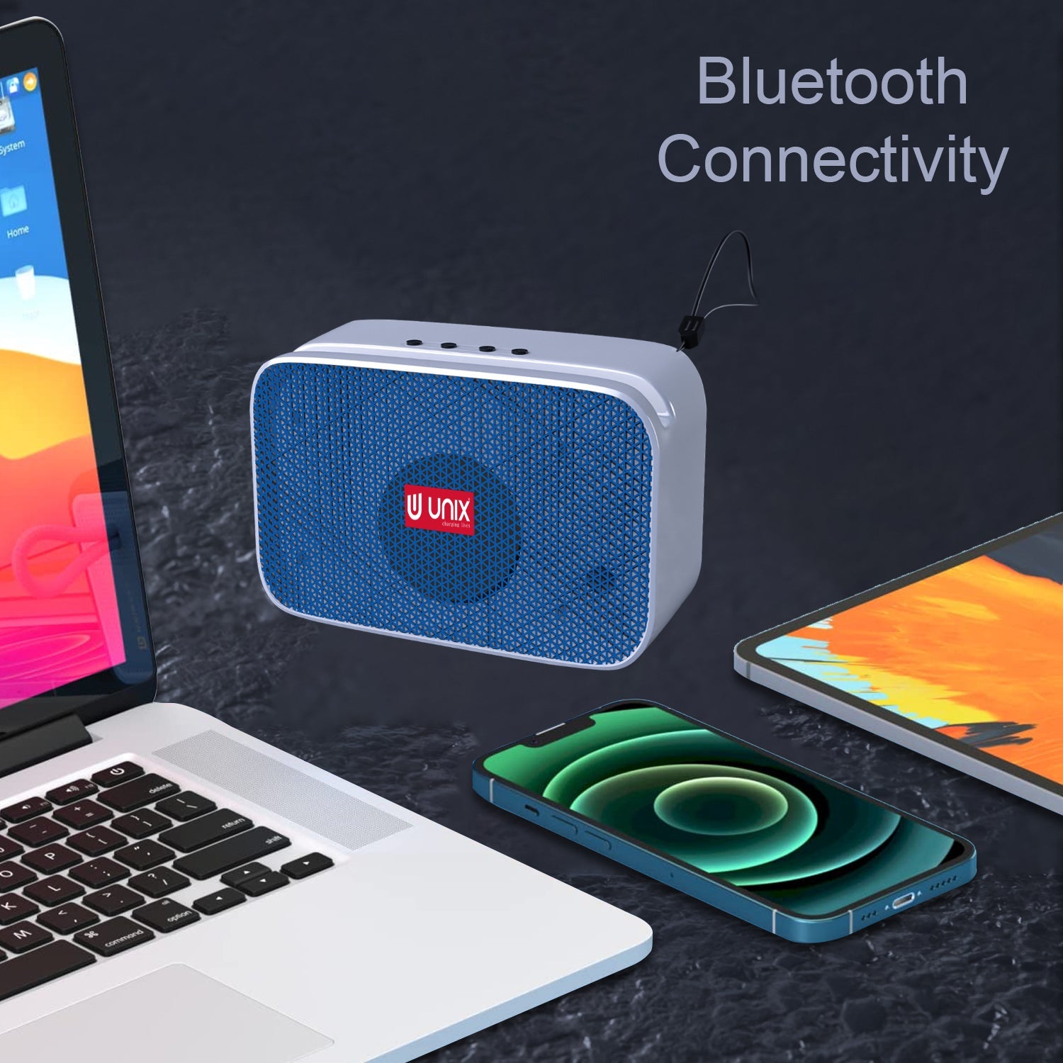 Unix XB-U11 Portable TWS Bluetooth Speakers - Unixindia.