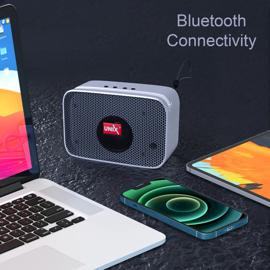 Unix XB-U11 Portable TWS Bluetooth Speakers Black