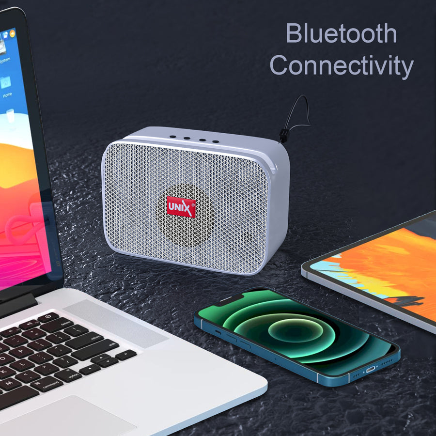 Unix XB-U11 Portable TWS Bluetooth Speakers Grey